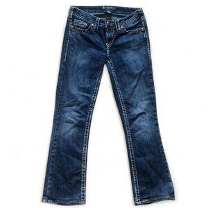 Y2K Silver Jeans Bootcut